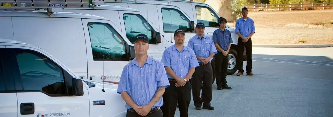 KIC Refrigeration crew ready for Mini Split Repair jobs across Dinuba